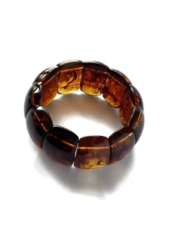 Marble Crystal Texture Acrylic Bracelet
