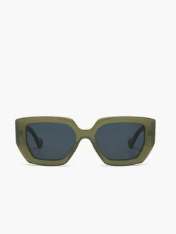 Marble Printed Square Sunglasses
