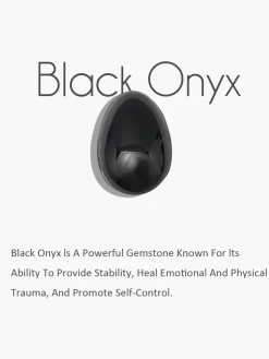 Midnight Elegance Black Onyx Earrings