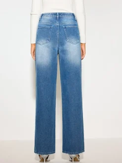 Mid-Waist Denim Jeans