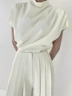 Minimalism Short Sleeve Top