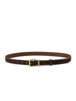 Minimalist Buckle Slim Belt