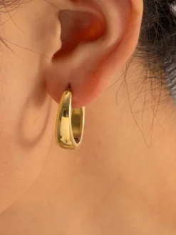 Minimalist Huggie Hoop Earrings
