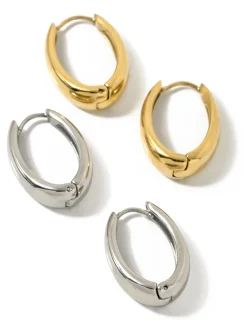 Minimalist Huggie Hoop Earrings
