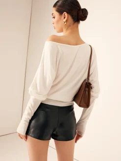 Minimalist Jersey Blouse