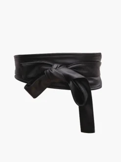Minimalist Lace Up Wide Belt