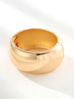 Minimalist Open Wide Bracelet