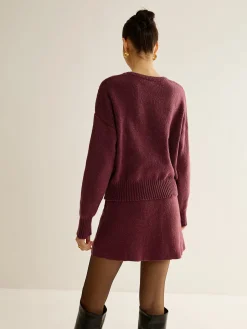 Minimalist Plain Soft Sweater Co-ords
