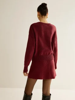 Minimalist Plain Soft Sweater Co-ords