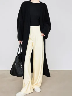 Minimalist Pockets Draped Pants