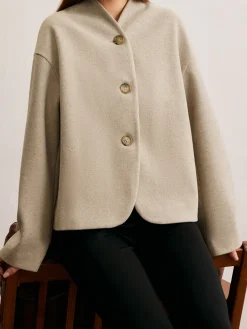 Minimalist Regular Fit Button Cardigan