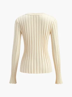 Minimalist Ribbed Sweater