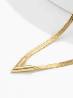 Minimalist Snake Chain Necklace
