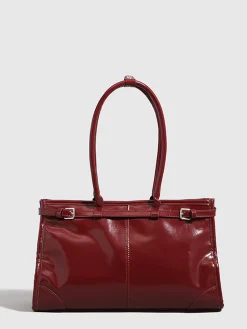 Minimalist Top Handle Tote Bag