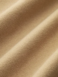 Minimalist Wool Long Coat