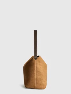 Minimalist Zipper Pillow Shoulder Bag