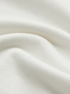 Mock Neck Piping Slim T-Shirt
