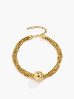 Multi-Chain Glossy Ball Choker