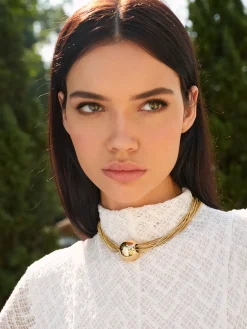 Multi-Chain Glossy Ball Choker