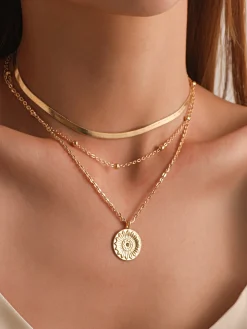 Multi-Layer Ball Bead Necklace