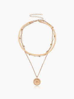 Multi-Layer Ball Bead Necklace