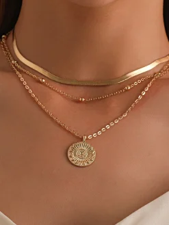 Multi-Layer Ball Bead Necklace