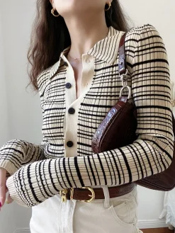 Musical Notation Knit Top