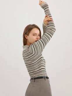 Musical Notation Knit Top