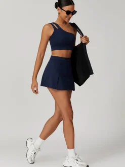 One-Shoulder Quick-Drying Sports Bra