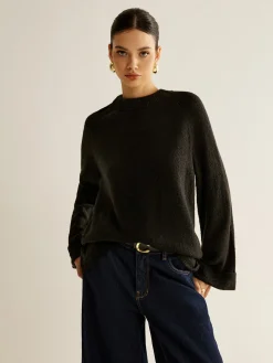 Open Back Tie Sweater