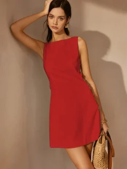 O-Ring Cutout Sleeveless Dress