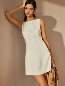 O-Ring Cutout Sleeveless Dress