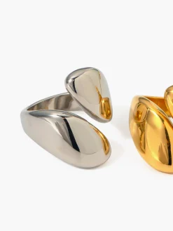 Oversize Heart Love Ring