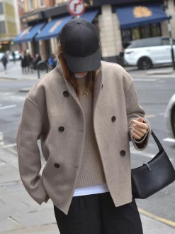 Oversized Button-Down Jacket