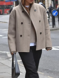 Oversized Button-Down Jacket