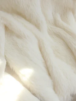 Oversized Fuzzy V-neck Sweater