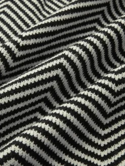 Oversized Herringbone Cardigan