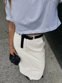 Parisian Slit Maxi Skirt
