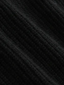 Patchwork Cable Knit Contrast Stitch Cardigan