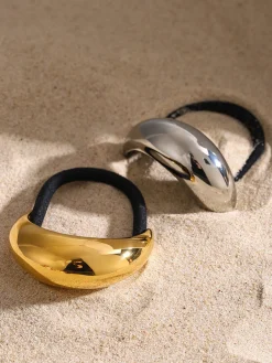 1pc Golden Elastics Hair Tie