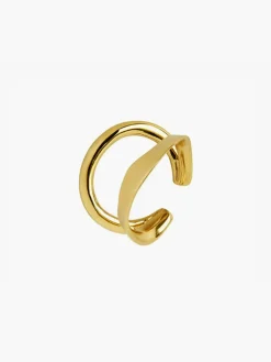 1pc Irregular Double Layer Hoop Ear Clip