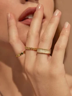 3pcs Round Luxury Rings