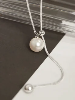 Pearl Lariat Y-Shape Necklace