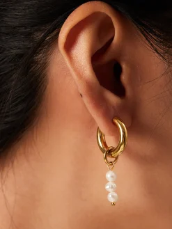 Pearl of Joy Drop Earrings