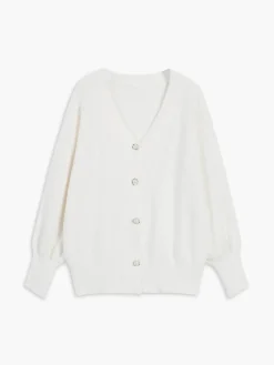 Pearl Of Joy Oversized Cardigan