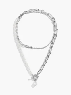 Pearl Saturn Necklace