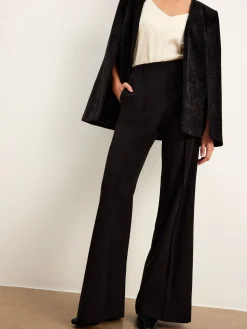 Piping Bootcut Pants