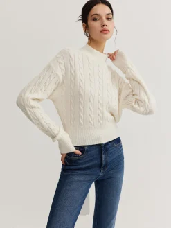 Plain Backless Bow Knit Top