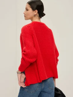 Plain Button Down Cardigan