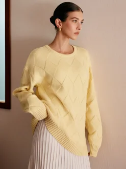 Plain Diamond Sweater